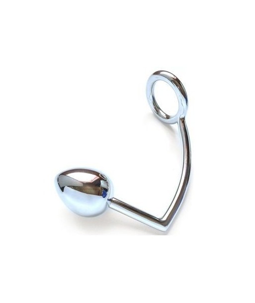 METAL HARD - ANILLO CON GANCHO ANAL 50MM
