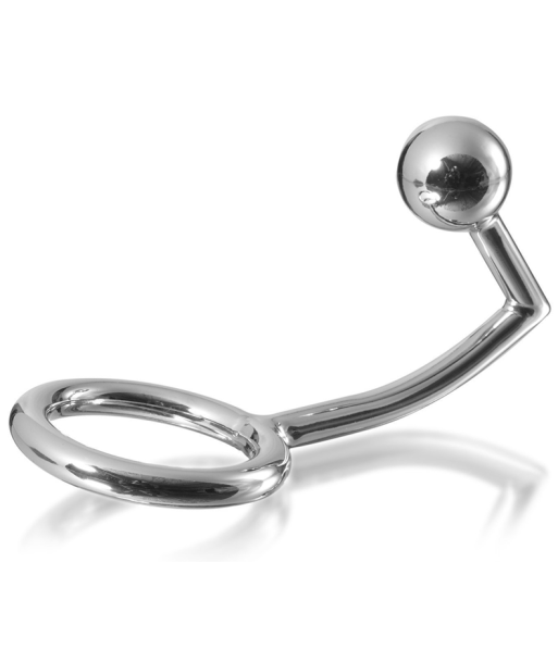 METAL HARD - COCK RING ANILLO CON GANCHO INTRUDER ANAL 45MM METAL HARD - COCK RING ANILLO CON GANCHO INTRUDER ANAL 45MM