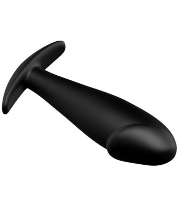 PRETTY LOVE - PLUG ANAL SILICONA FORMA PENE NEGRO