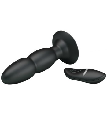 PRETTY LOVE - PLUG VIBRADOR Y ROTACIÓN POR CONTROL REMOTO