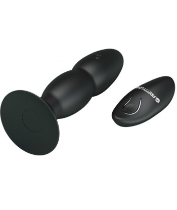 PRETTY LOVE - PLUG VIBRADOR Y ROTACIÓN POR CONTROL REMOTO