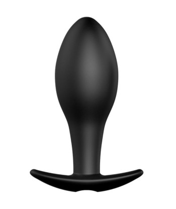 PRETTY LOVE - PLUG ANAL SILICONA FORMA ANCLA 12 MODOS VIBRACIÓN NEGRO