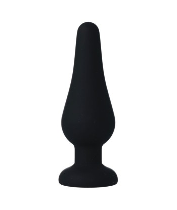 INTENSE - ANAL PLUG PIPO M SILICONE NEGRO 11 CM