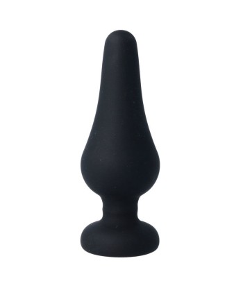 INTENSE - ANAL PLUG PIPO L SILICONE NEGRO 13 CM