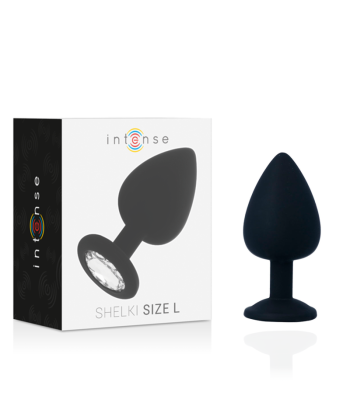 INTENSE - SHELKI L PLUG ANAL NEGRO
