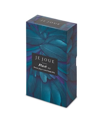 JE JOUE - NUO V.2 PLUG ANAL VIBRADOR NEGRO