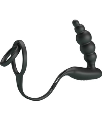 PRETTY LOVE - ANILLOS PENE CON PLUG VIBRADOR