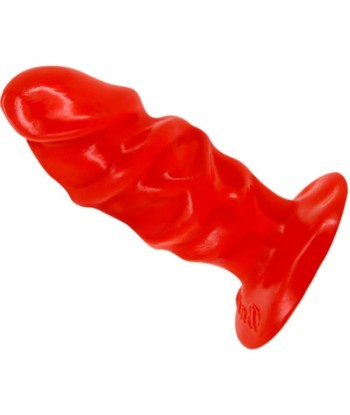 BAILE - PLUG ANAL UNISEX CON VENTOSA ROJO
