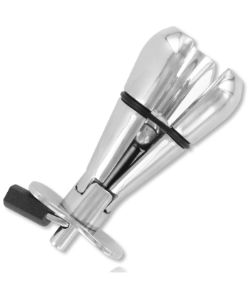 METAL HARD - PLUG ANAL METALICO CON BLOQUEO