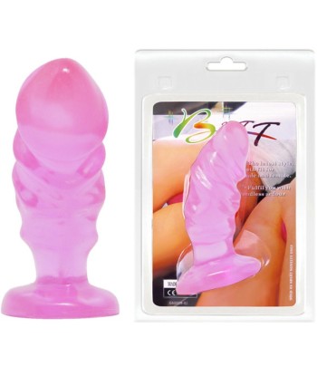 BAILE - PLUG ANAL UNISEX CON VENTOSA ROSA