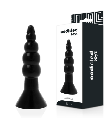 ADDICTED TOYS - ANAL PLUG 17 CM NEGRO