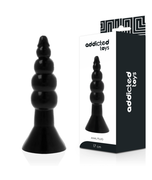 ADDICTED TOYS - ANAL PLUG 17 CM NEGRO