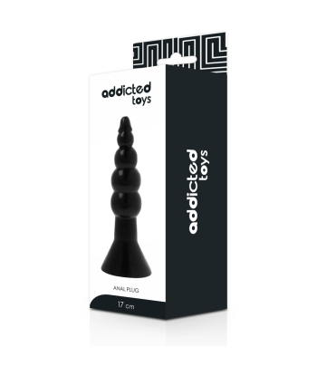ADDICTED TOYS - ANAL PLUG 17 CM NEGRO