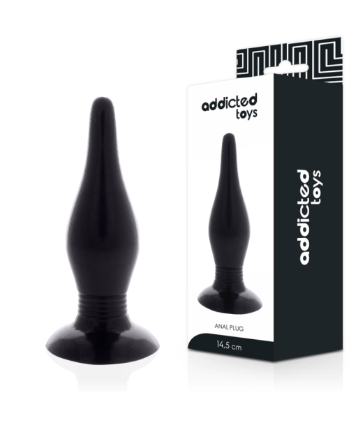 ADDICTED TOYS - ANAL PLUG 14.5 CM NEGRO