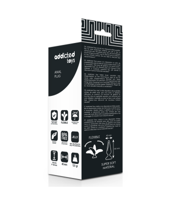 ADDICTED TOYS - ANAL PLUG 14.5 CM NEGRO