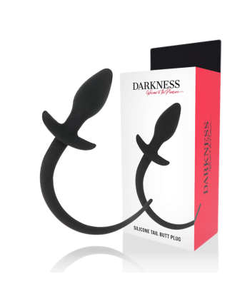 DARKNESS - PLUG ANAL 28 CM SILICONA NEGRO