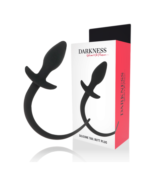 DARKNESS - PLUG ANAL 28 CM SILICONA NEGRO