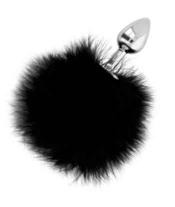 DARKNESS - EXTRA BUTTPLUG ANAL CON COLA NEGRO 7 CM