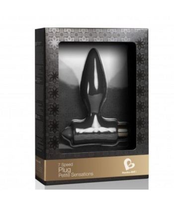 ROCKS-OFF - PLUG ANAL PARA PRINCIPIANTES PETITE SENSATIONS - NEGRO