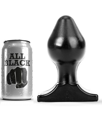 ALL BLACK - ANAL PLUG 16X8 CM