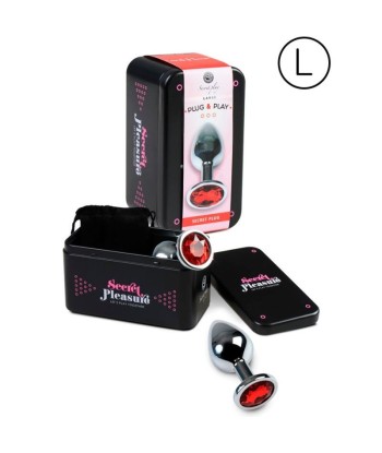 SECRETPLAY - PLUG ANAL ROJO L