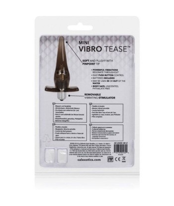 CALEXOTICS - PLUG MINI VIBRO TEASE VIBRADOR NEGRO