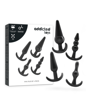 ADDICTED TOYS - SET 4 PLUGS ANALES