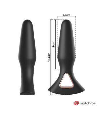 ANBIGUO - WATCHME CONTROL REMOTO VIBRADOR PLUG ANAL ALEXANDRU