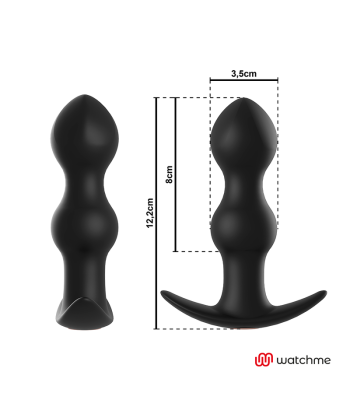 ANBIGUO - WATCHME CONTROL REMOTO PLUG VIBRADOR ANAL TIBERIO