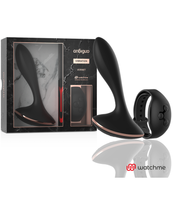 ANBIGUO - WATCHME CONTROL REMOTO VIBRADOR PLUG ANAL VERNET