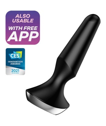 SATISFYER - PLUG ILICIOUS 2 PLUG VIBRADOR NEGRO