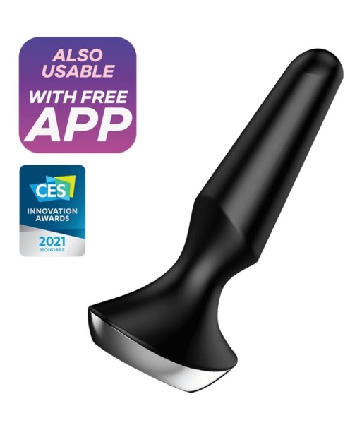 SATISFYER - PLUG ILICIOUS 2 PLUG VIBRADOR NEGRO
