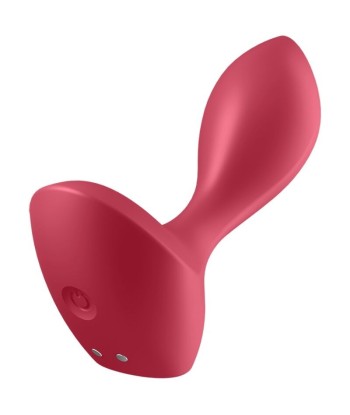 SATISFYER - BACKDOOR LOVER PLUG ANAL VIBRADOR ROJO