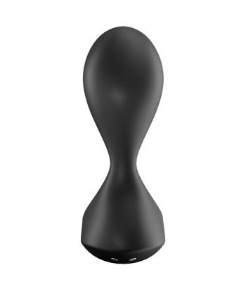 SATISFYER - SWEET SEAL PLUG VIBRADOR APP NEGRO
