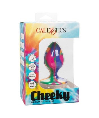 CALEXOTICS - CHEEKY MEDIUM TIE-DYE PLUG ANAL