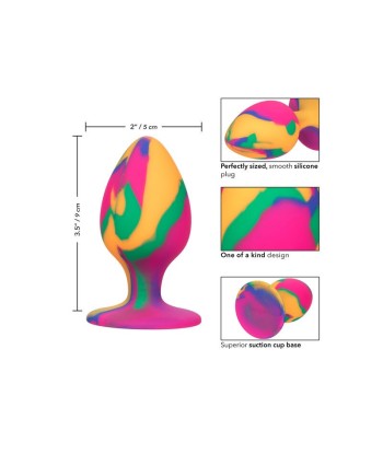 CALEXOTICS - CHEEKY LARGE TIE-DYE PLUG ANAL
