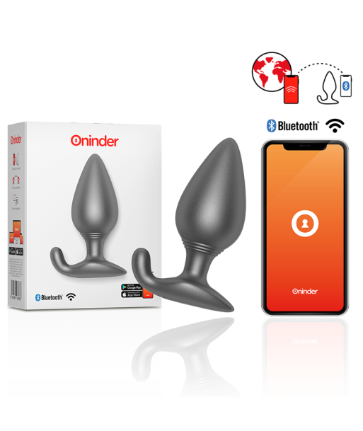 ONINDER - RIO PLUG ANAL VIBRADOR NEGRO - APP GRATUITA ONINDER - RIO PLUG ANAL VIBRADOR NEGRO - APP GRATUITA