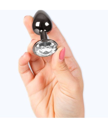 SECRETPLAY - GUNMETAL BUTT PLUG TALLA S 7 CM