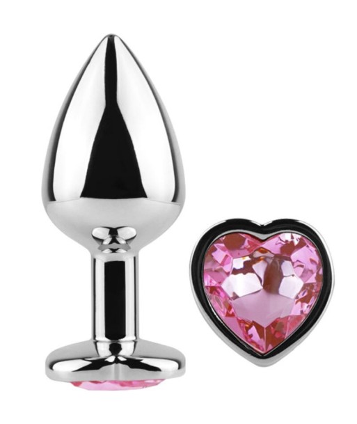 SECRETPLAY - METAL BUTT PLUG CORAZÓN FUCSIA TALLA S 7 CM SECRETPLAY - METAL BUTT PLUG CORAZÓN FUCSIA TALLA S 7 CM