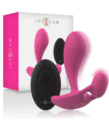 INTENSE - SHELLY DUO ANAL-PERINEO , VAGINAL-CLITORIS REMOTO ROSA