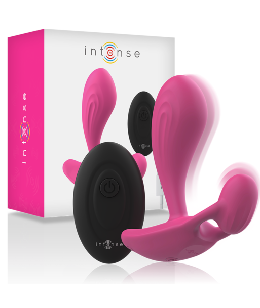 INTENSE - SHELLY DUO ANAL-PERINEO , VAGINAL-CLITORIS REMOTO ROSA INTENSE - SHELLY DUO ANAL-PERINEO , VAGINAL-CLITORIS REMOTO ROSA