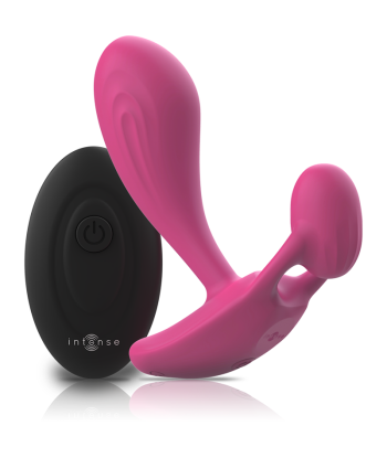 INTENSE - SHELLY DUO ANAL-PERINEO , VAGINAL-CLITORIS REMOTO ROSA