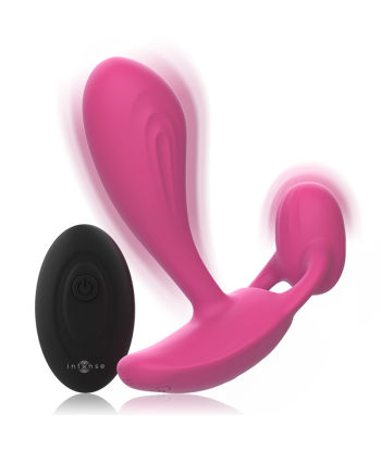 INTENSE - SHELLY DUO ANAL-PERINEO , VAGINAL-CLITORIS REMOTO ROSA