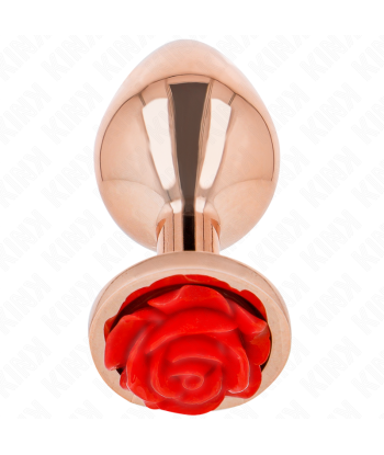KINK - PLUG ANAL ORO ROSADO ROSA ROJA M