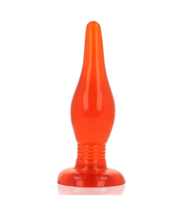 BAILE - PLUG ANAL TACTO SUAVE ROJO 14.2 CM