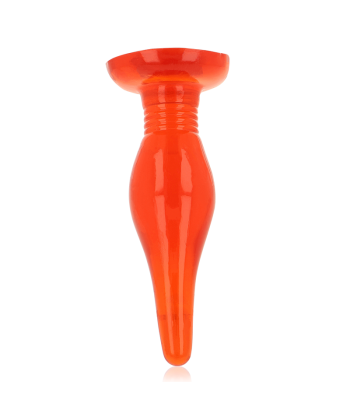 BAILE - PLUG ANAL TACTO SUAVE ROJO 14.2 CM
