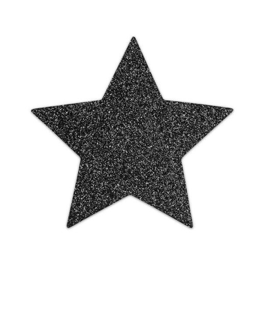 BIJOUX - INDISCRETS PEZONERAS FLASH ESTRELLA NEGRO BIJOUX - INDISCRETS PEZONERAS FLASH ESTRELLA NEGRO