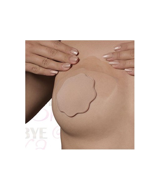 BYE-BRA - REALZADOR PECHOS CUBREPEZONES DE SILICONA COPA A-C