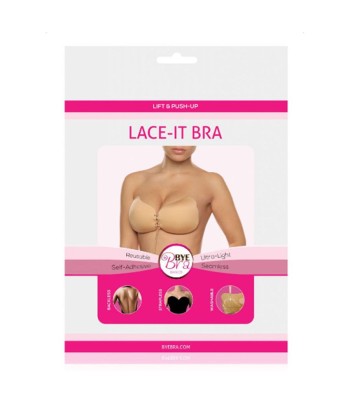 BYE-BRA - LACE-IT REALZADOR PUSH-UP NEGRO COPA C