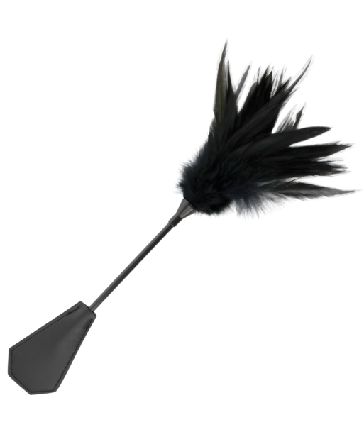 DARKNESS - FUSTA CON PLUMA NEGRO DARKNESS - FUSTA CON PLUMA NEGRO